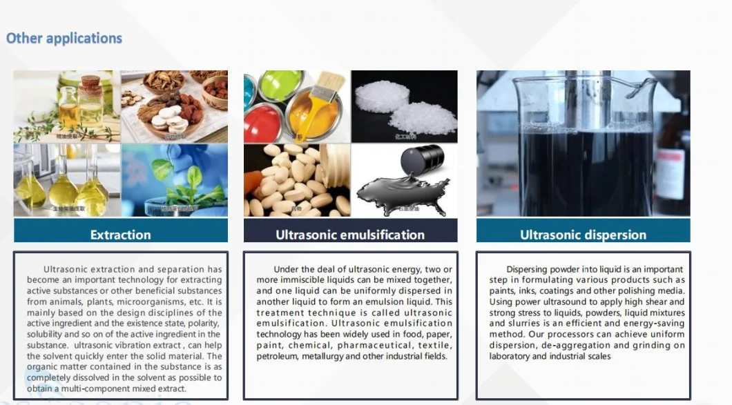 Ultrasonic Liquid Mixing Machine for Proven Nanoparticle Dispersion in Medical Area