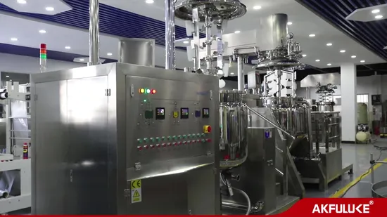 Macchina per la produzione di crema cosmetica Macchina per la produzione di tubi cosmetici Impastatrice per crema cosmetica Prezzo della macchina per la produzione di sapone F07
